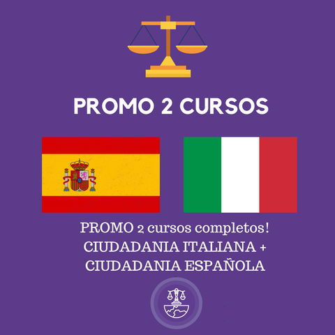 PROMO CIUD ITALIANA + ESPAÑOLA