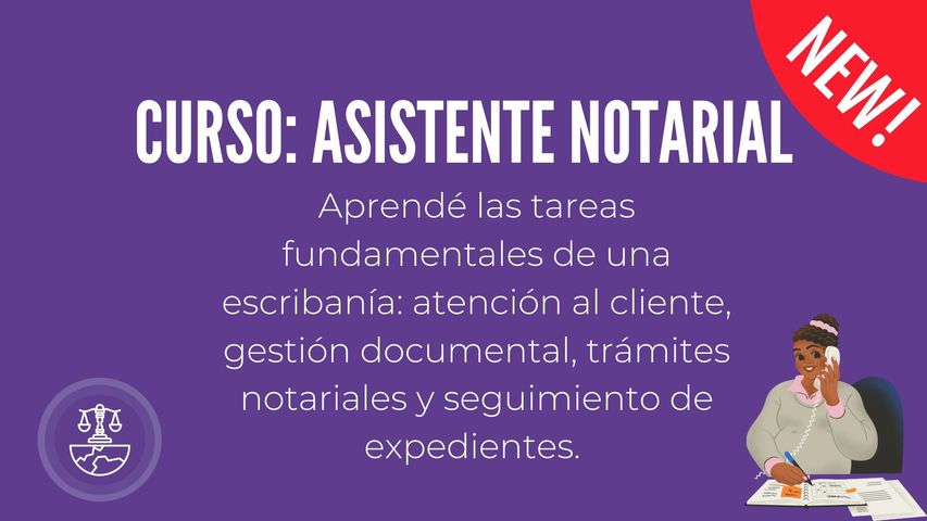 Curso Asistente Notarial