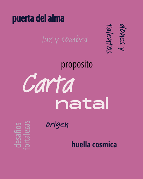 CARTA NATAL & RITUALES DE LUNA