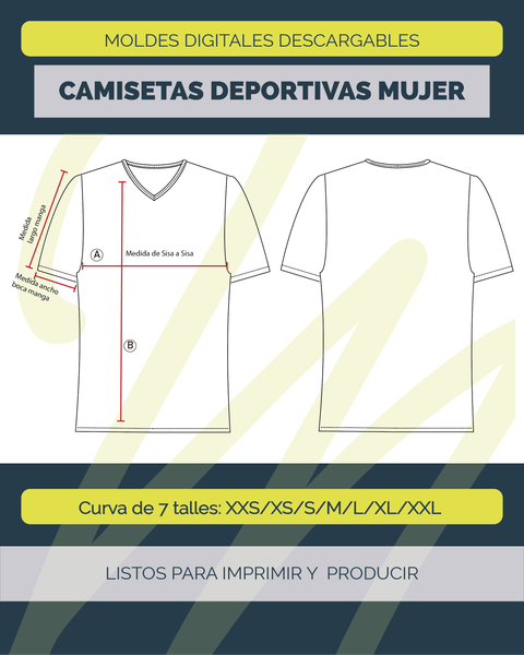 CAMISETA DEPORTIVA MUJER
