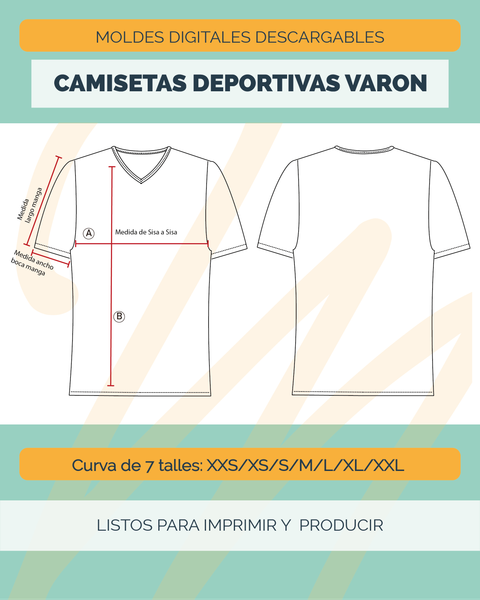 CAMISETA DEPORTIVA VARON