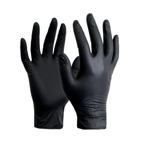 Guantes de Nitrilo Negro