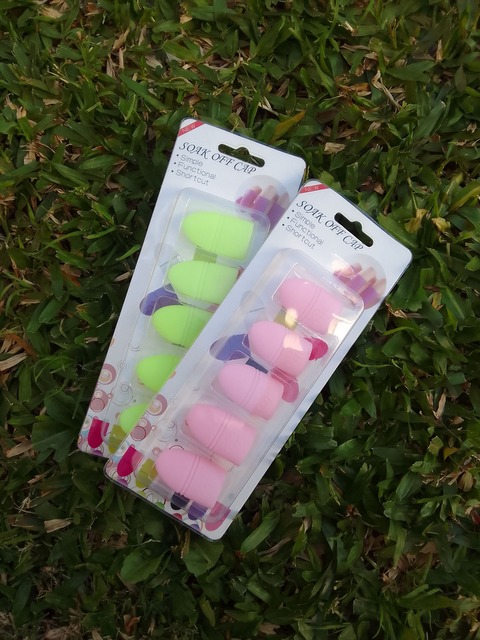 Capuchones Removedores X 5 Esmalte