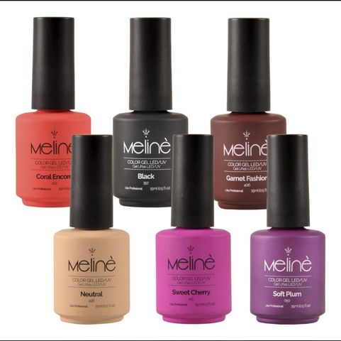 Esmalte Semipermantene MELINE 15ml.