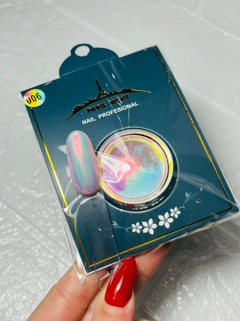 Polvo Cromado Tornasolado