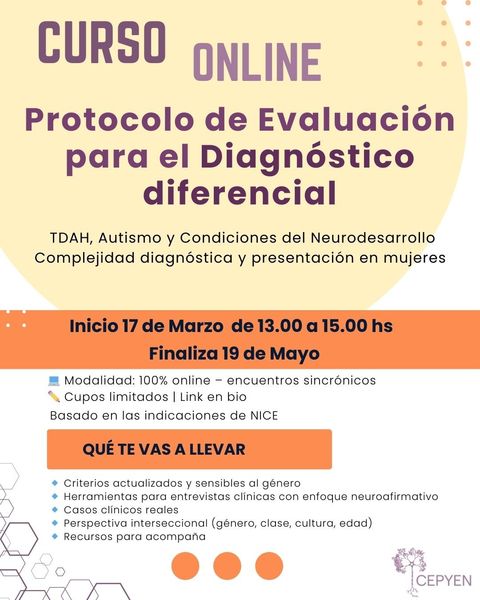 Protocolo de Evaluación para el Diagnóstico diferencial