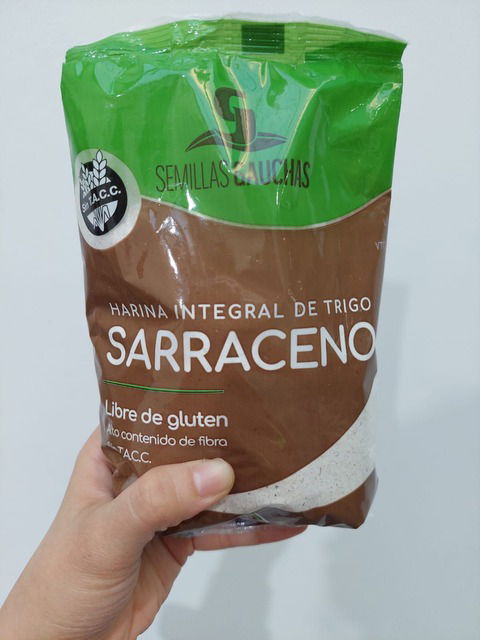 Harina Integral de Trigo Sarraceno Semillas Gauchas 500g