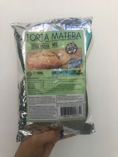 Premezcla Sin Gluten para TORTA MATERA Doña Pacha 500g