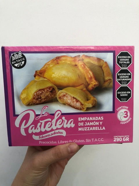 Empanadas Jamon y Queso - LA PASTELERA (Congelado)