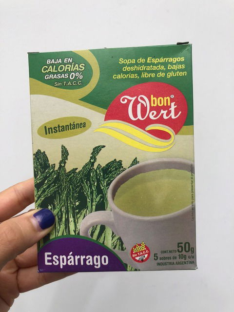 SOPA DE ESPARRAGO BON WERT