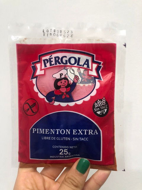 Pimentón Sin Gluten La Pérgola 25 g