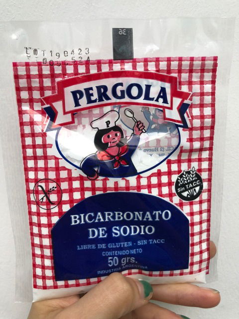 Bicarbonato de Sodio Sin Gluten Pergola 50 g