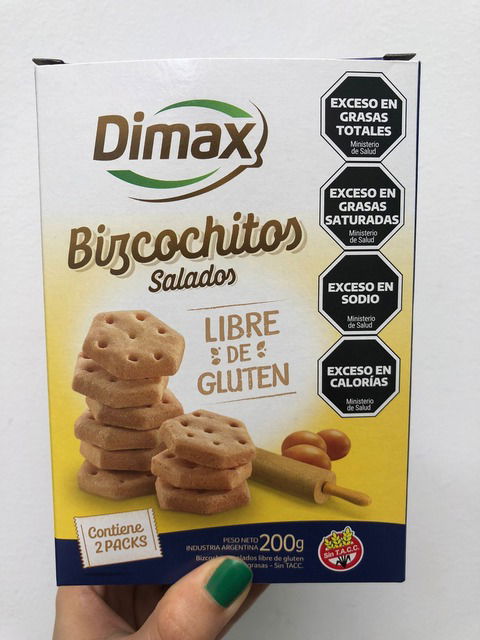 Bizcochitos salados Dimax 200g