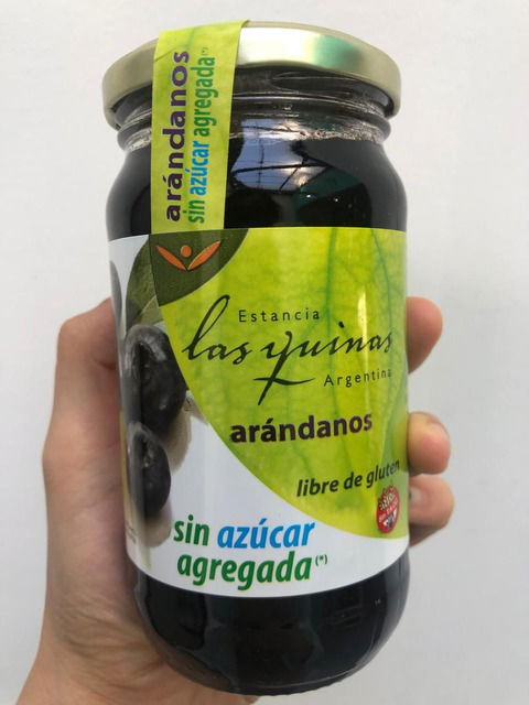 Mermelada de Arándanos - Las Quinas Sin Azúcar