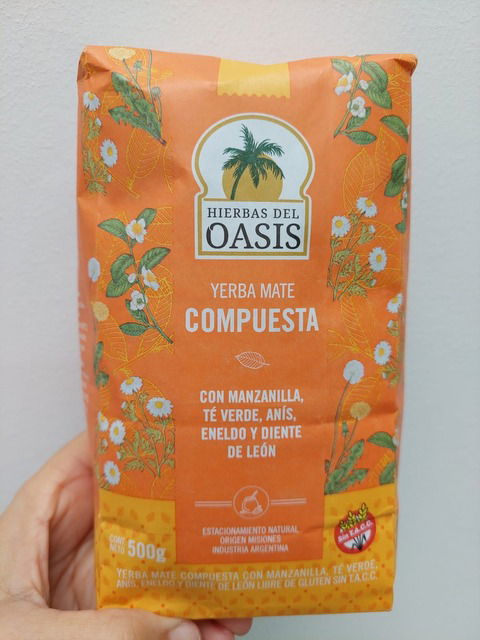 Yerba mate Compuesta - Hierbas del Oasis