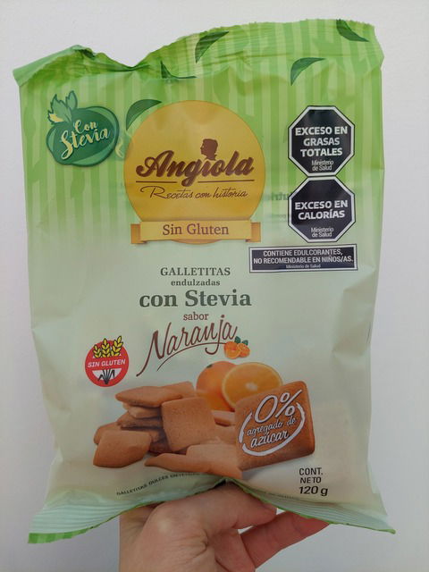 Galletitas sin azucar de naranja - ANGIOLA