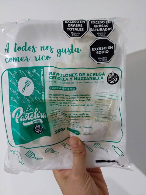 Ravioles de Verdura x 6 - LA PASTELERA (Congelado)