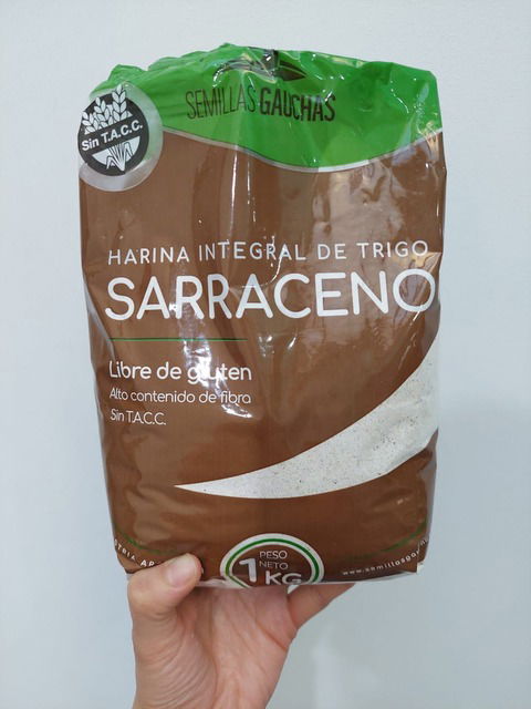 Harina de Trigo Sarraceno 1 kg - Semillas Gauchas