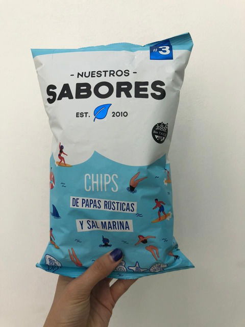 Papas Rústicas Sin Gluten Nuestros Sabores 80g