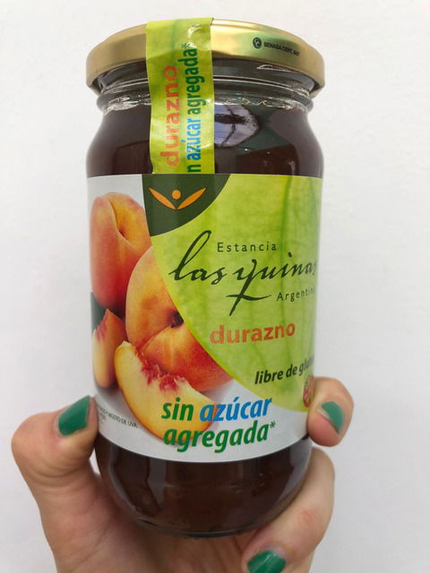 Mermelada de Durazno (Sin azúcar agregada) - Las Quinas