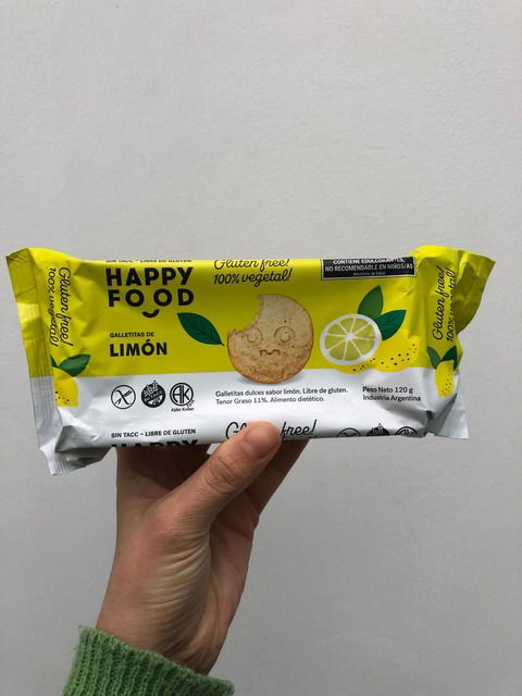 Galletitas de Limón - HAPPY FOOD (Sin Azucar agregada)