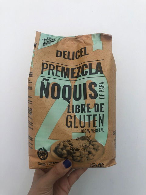 PREMEZCLA para ÑOQUIS sin sal DELICEL