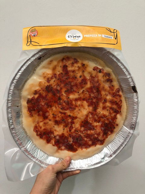 Prepizza grande con salsa de tomate - MARIE GLUTEN FREE