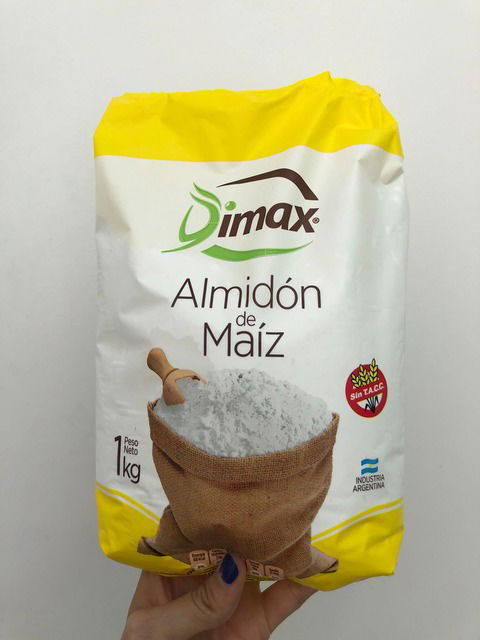 Almidón de Maíz Sin Gluten Dimax 1kg