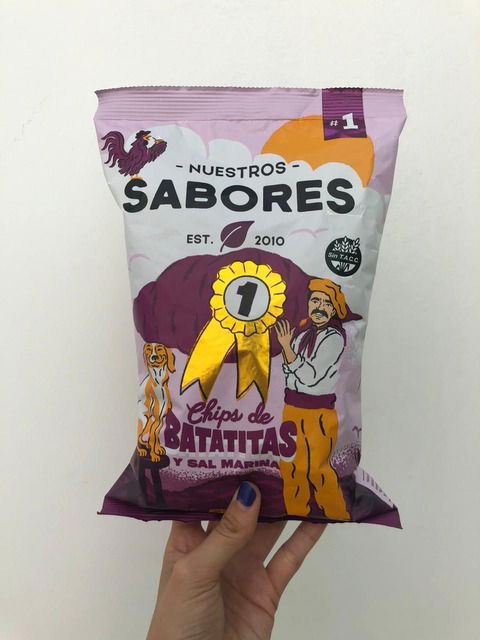 Batatitas Sin Gluten Nuestros Sabores 80g