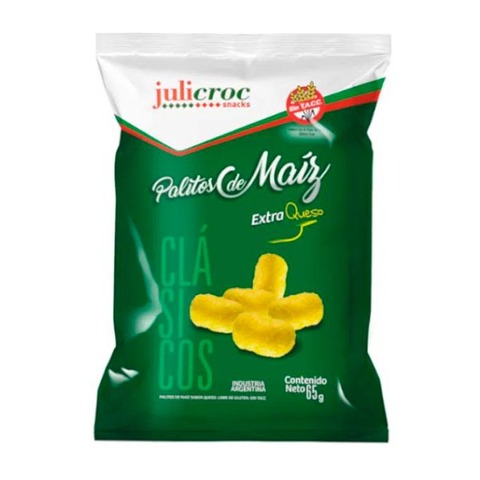 Palitos de Queso Sin Gluten JuliCroc 65g