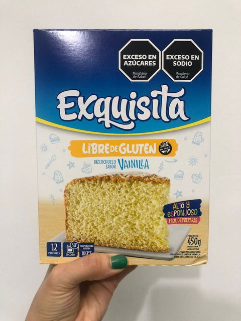 PREMEZCLA PARA BIZCOCHUELO VAINILLA - EXQUISITA