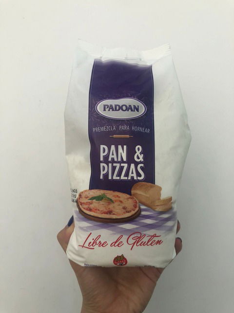 Premezcla Sin Gluten Padoan para PIZZA y PAN 500 g