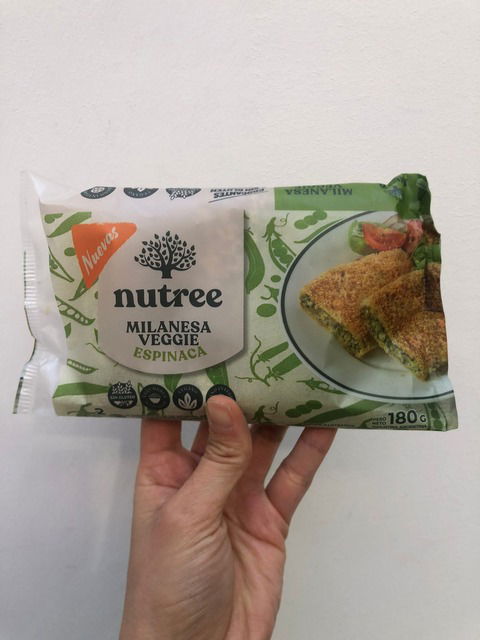 Milanesa Veggie ESPINACA - NUTREE