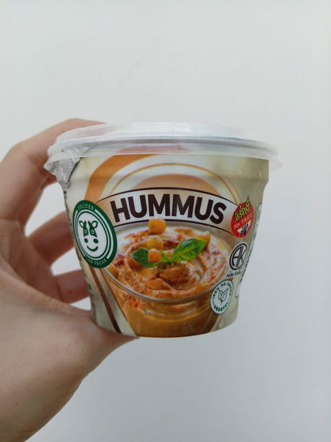 Hummus de Garbanzos - Felices las vacas