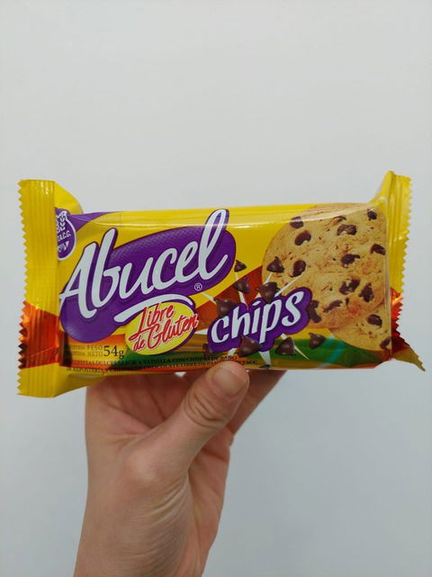 Galletitas vainilla con chips de chocolate - ABUCEL