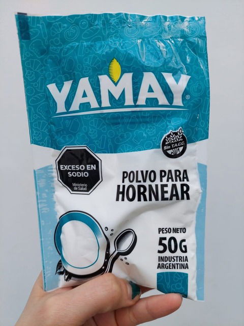 Polvo para hornear x 50 g - YAMAY