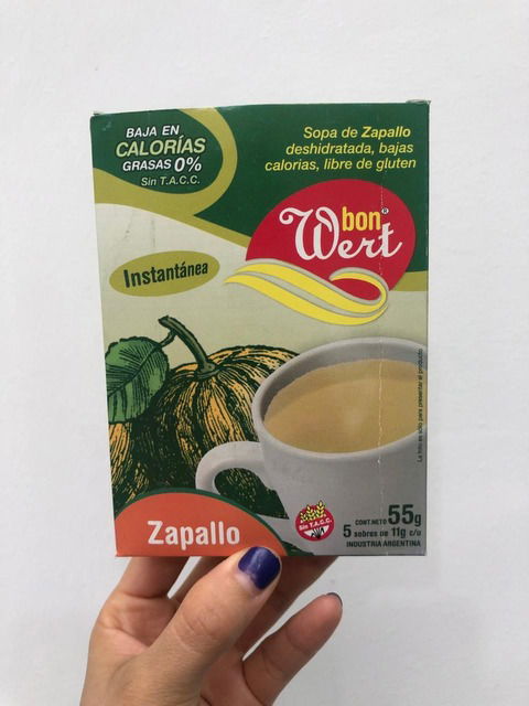 SOPA DE ZAPALLO BON WERT