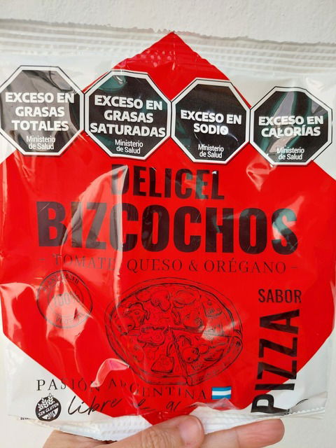 BIZCOCHOS SABOR PIZZA