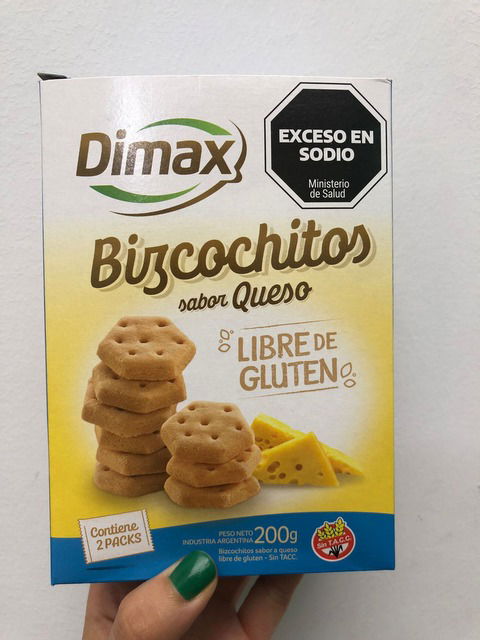 Bizcochitos sabor queso DIMAX x 200g