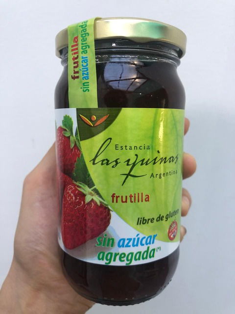 Mermelada de Frutilla  SIN AZUCAR - Las Quinas