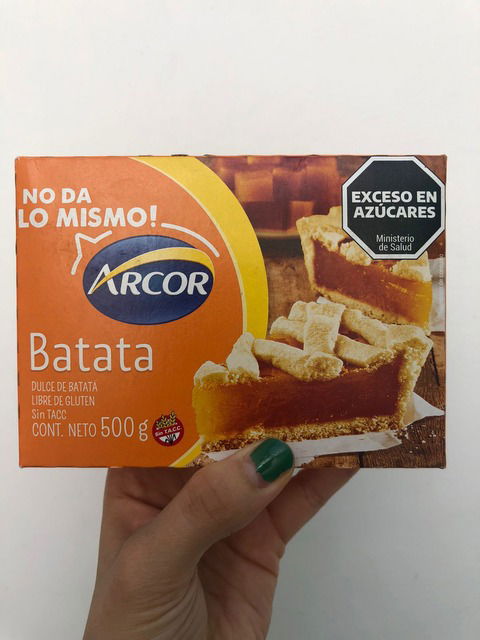 Dulce de Batata - Arcor