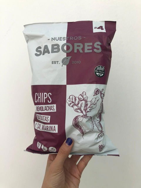 Chips de Batata y Remolacha - Nuestros Sabores