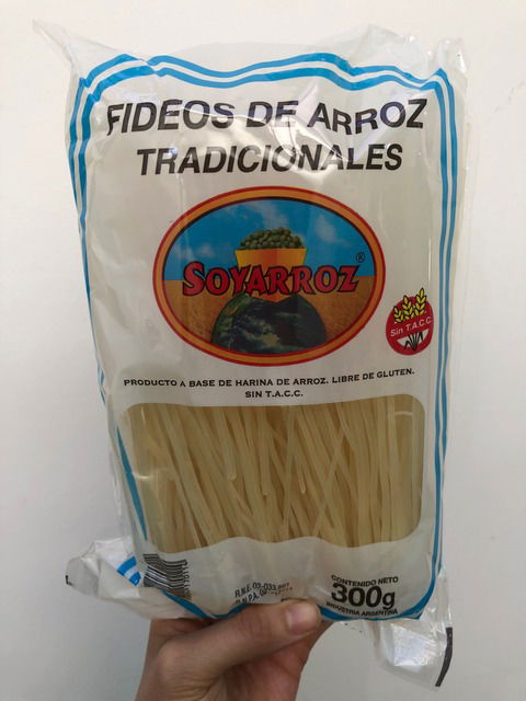 Fideos de Arroz TRADICIONAL - SOYARROZ