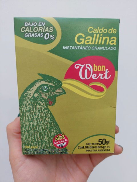 Caldo de Gallina Sin Gluten Bon Wert 50 g