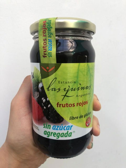 Mermelada de Frutos Rojos (Sin Azúcar agregada) - Las Quinas