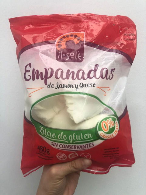 EMPANADAS de Jamon y Queso - IL SOLE (Congelado)