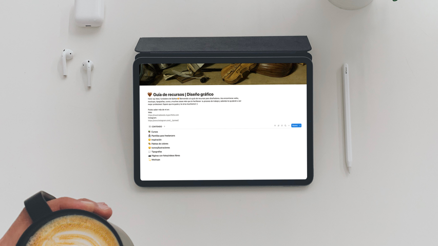 Recursos para diseñadores - NOTION