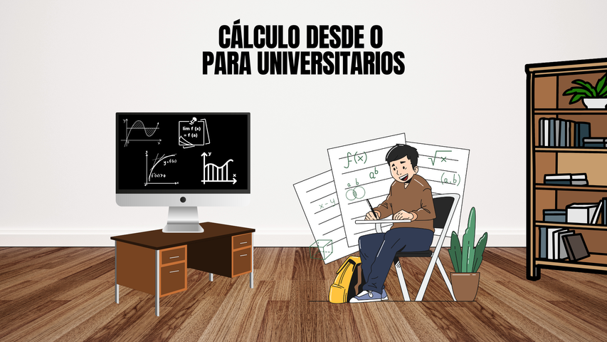 Cálculo desde 0 para universitarios 