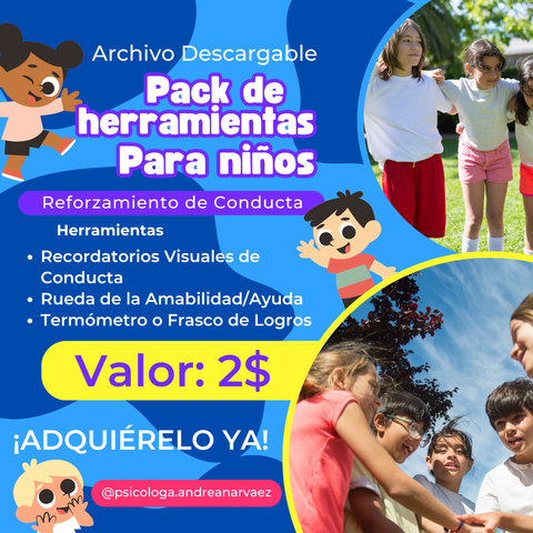 Pack de Herramientas para niños 