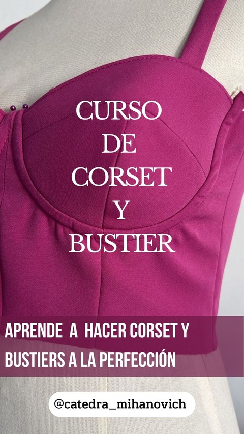 Curso de Bustier y Corset Grabado